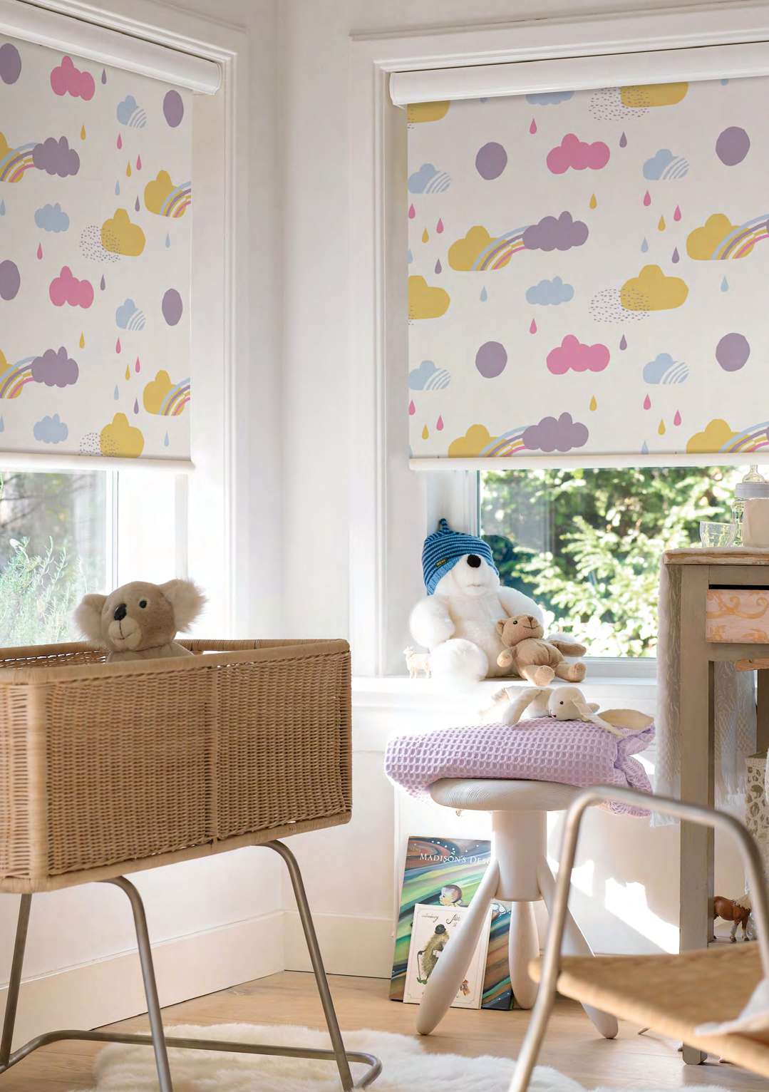 Cortina roller Shadesign con estampado — Hunter Douglas