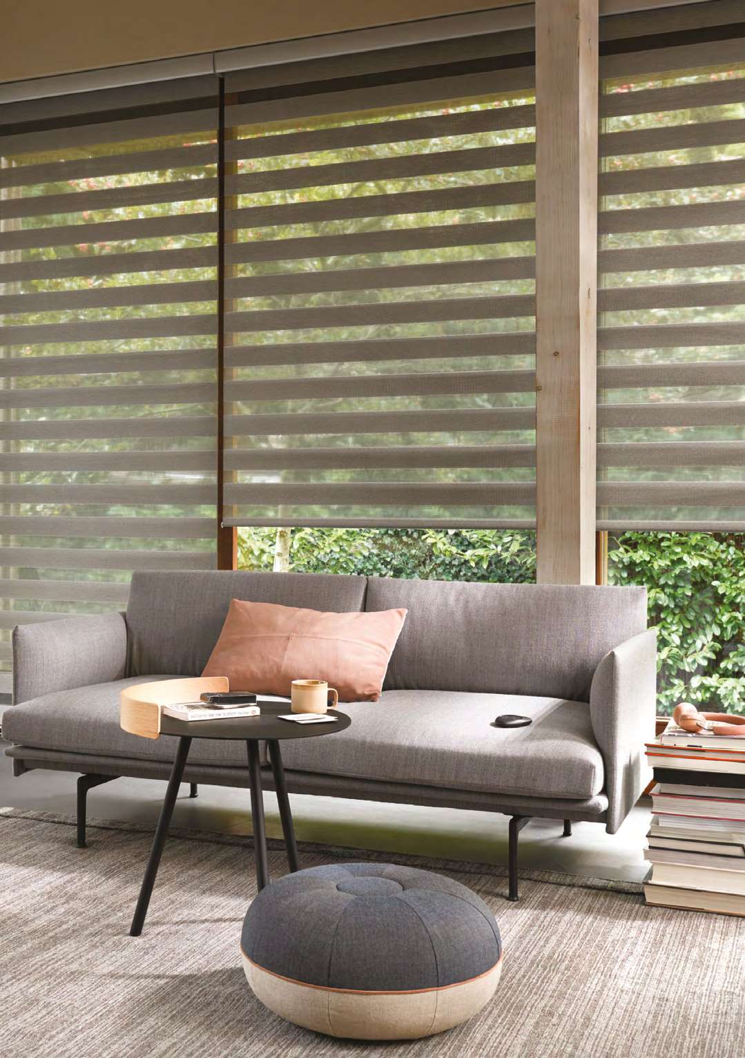 Cortina roller Twinline doble tejido — Hunter Douglas